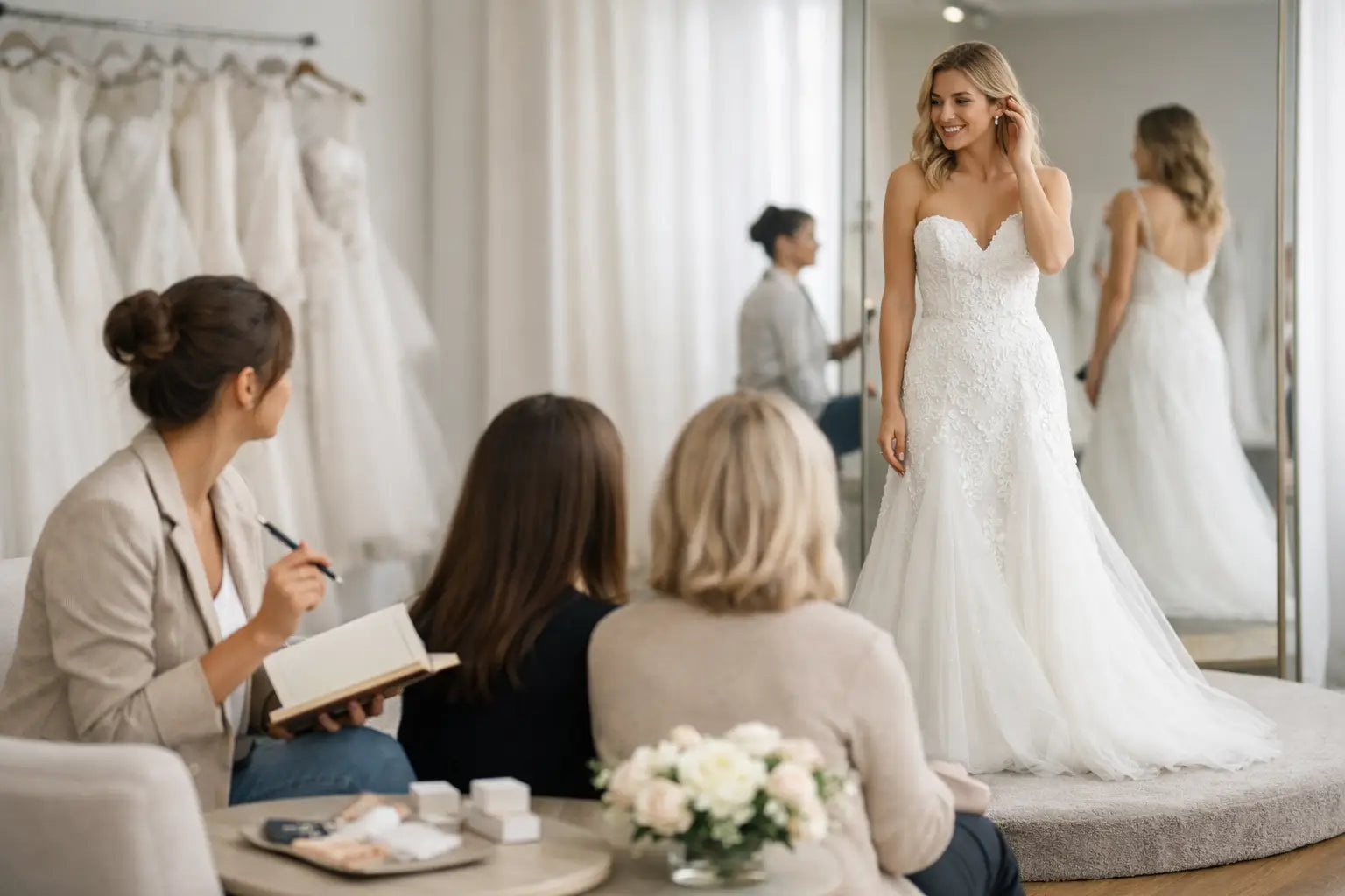 How Many Bridal Appointments Are Needed?